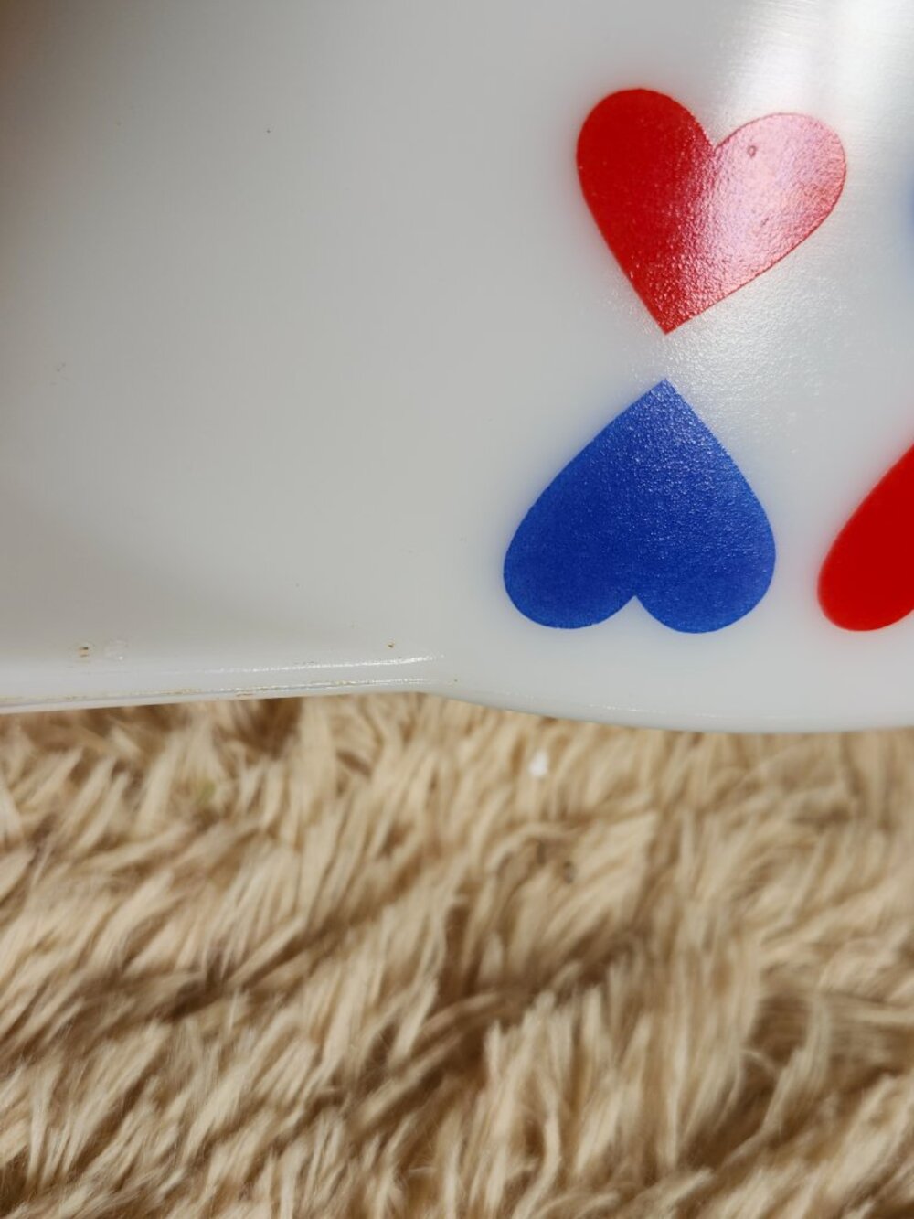 Pyrex Hearts 524 with lid - Picture 7 of 10